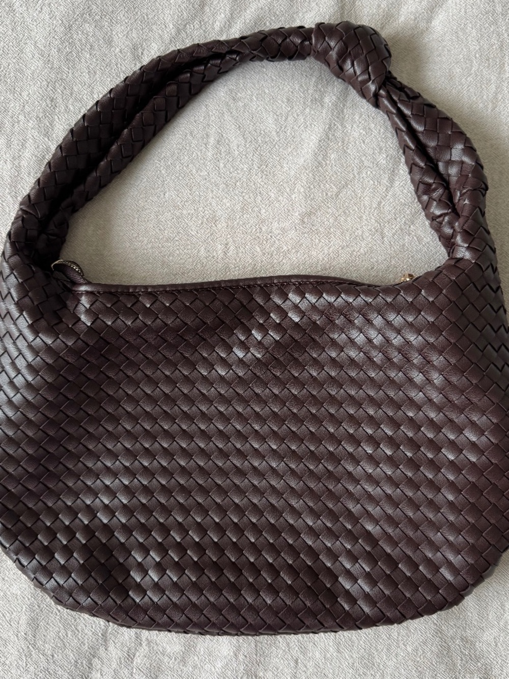 Melie Bianco Brown Shoulder Bag
